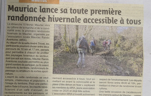 L'hivernale sur le réveil !