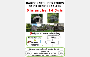 Rando à St Rémy de Salers