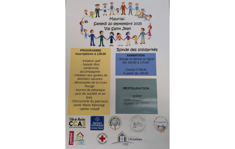 Ronde des Solidarités ce samedi 20