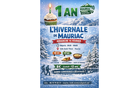 Une 1 ère Hivernale !
